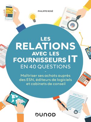 cover image of Les relations avec les fournisseurs IT en 40 questions